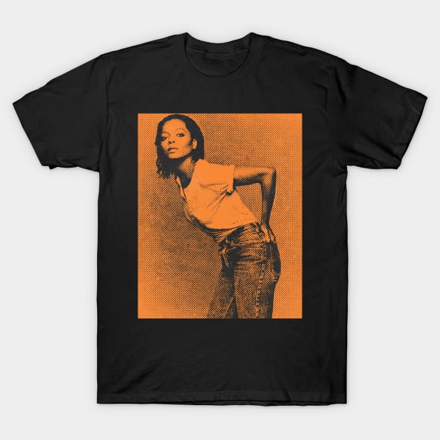 Diana Ross Vintage T-Shirt by kilshamy